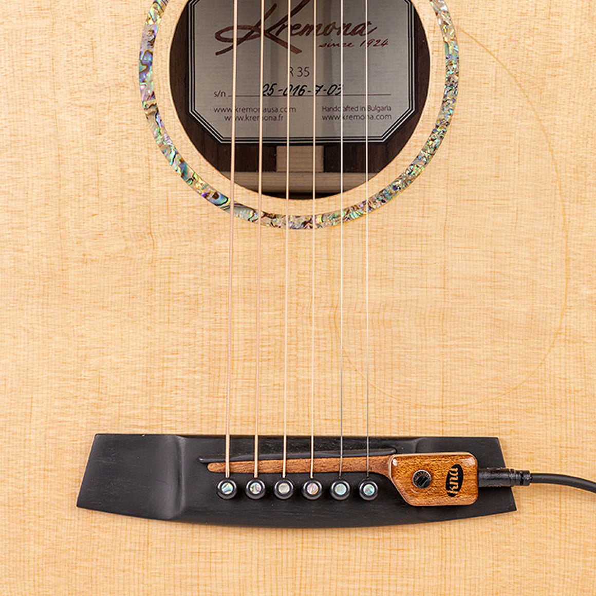 KNA SG-2 Acoustic Steel String Guitar Piezo Pickup