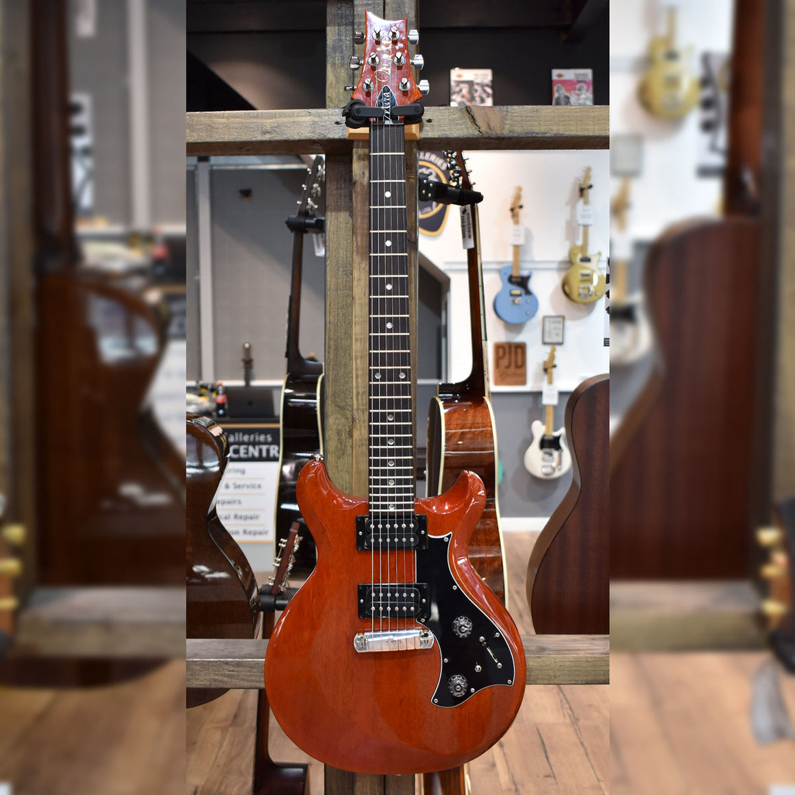 PRS Core Mira Vintage Orange Electric Guitar w/Hard Case (Pre-Owned)