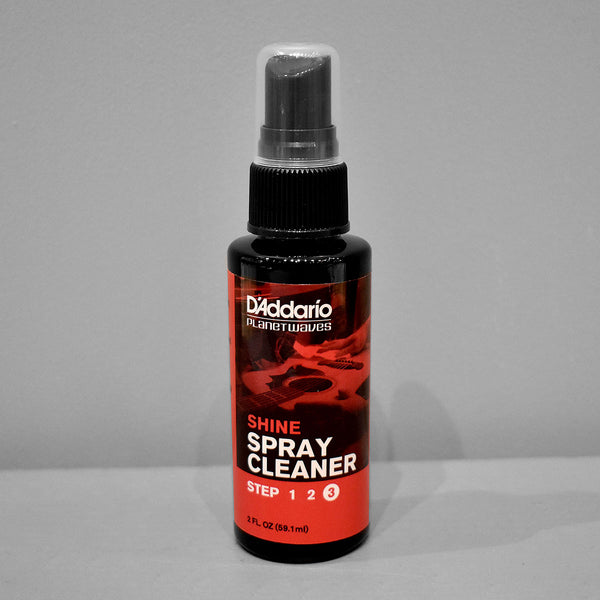 D'Addario Shine Spray Cleaner 2oz Guitar Galleries