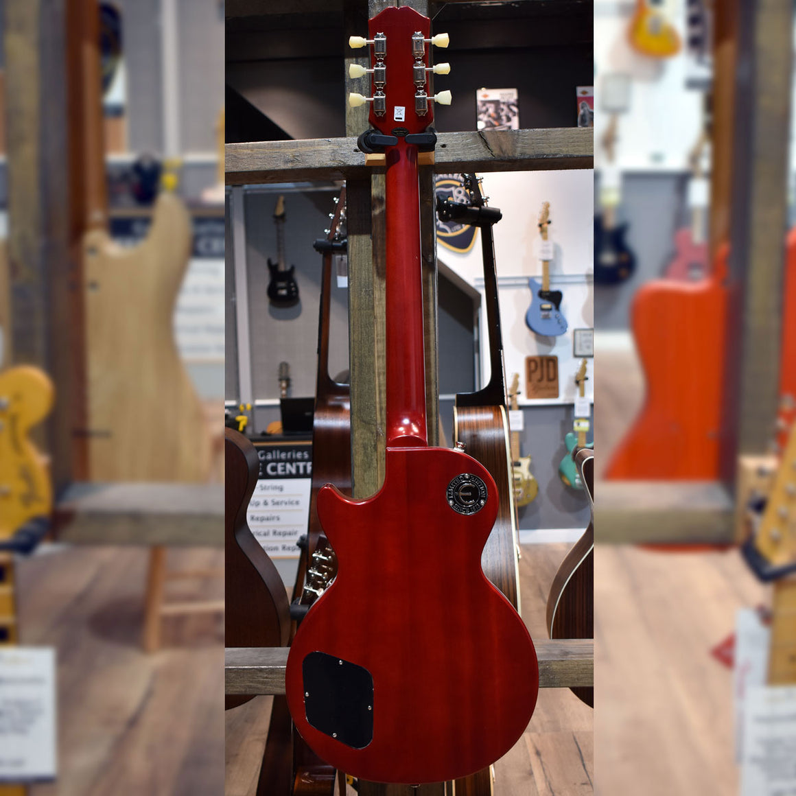 Epiphone 1959 Les Paul Standard Electric Guitar Classic Aged Dark Burst W/Hard Case