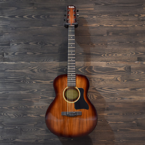 Adam Black O-2 Koa Travel Acoustic Guitar w/ Gig Bag