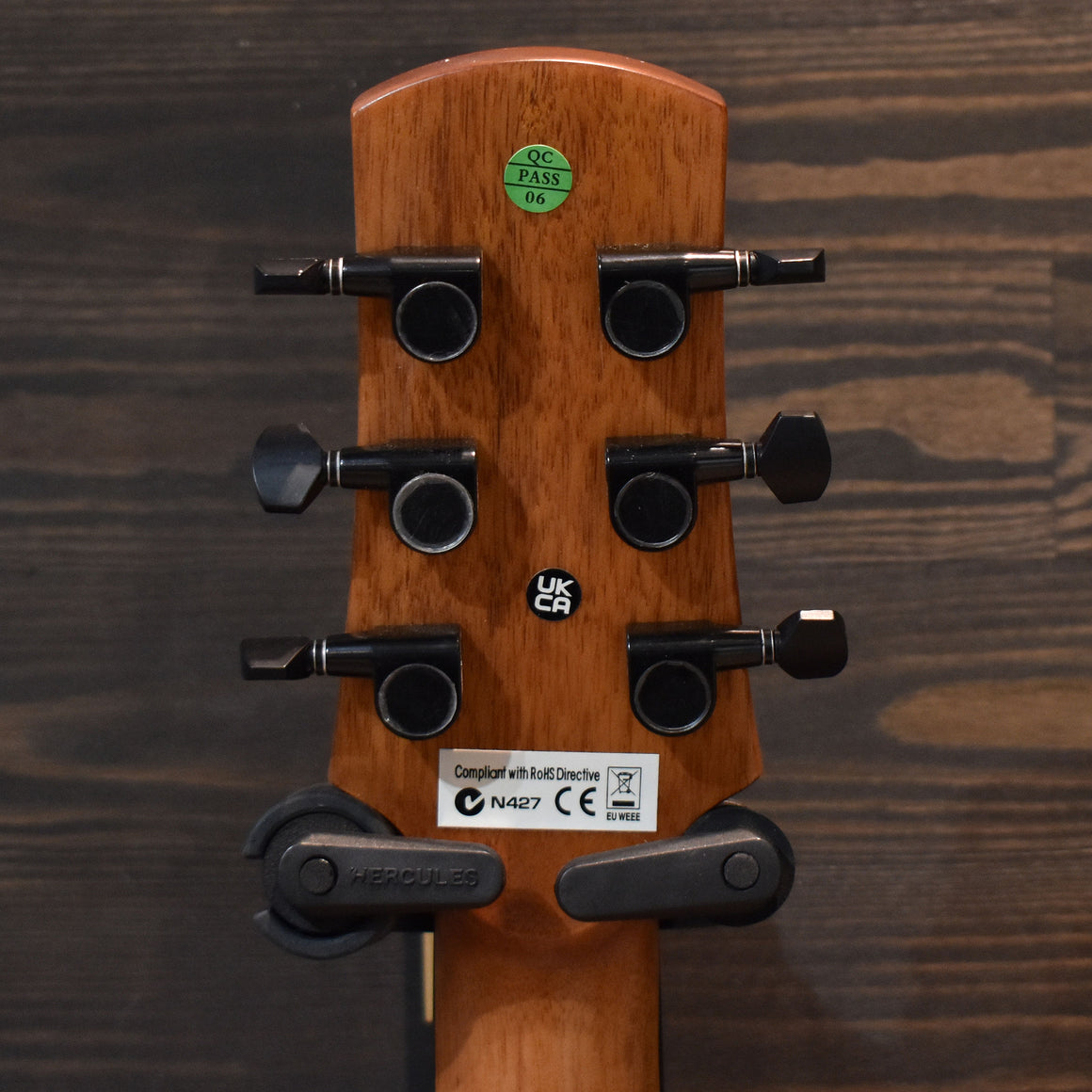 Adam Black O-2E Koa Travel Electro-Acoustic Guitar w/ Gig Bag