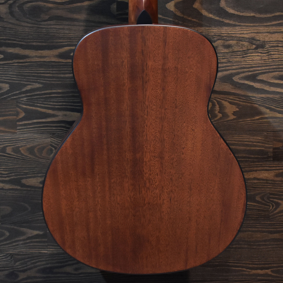 Adam Black O-2 w/Bevel Travel Acoustic Guitar Vintage Sunburst w/ Gig Bag