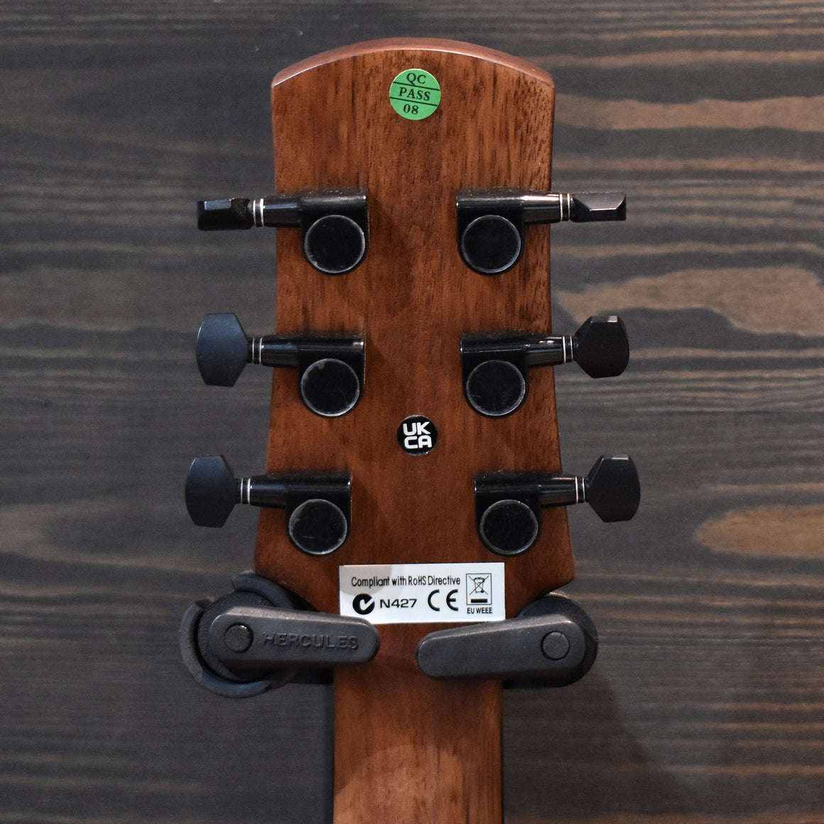 Adam Black O-2 w/Bevel Travel Acoustic Guitar Vintage Sunburst w/ Gig Bag