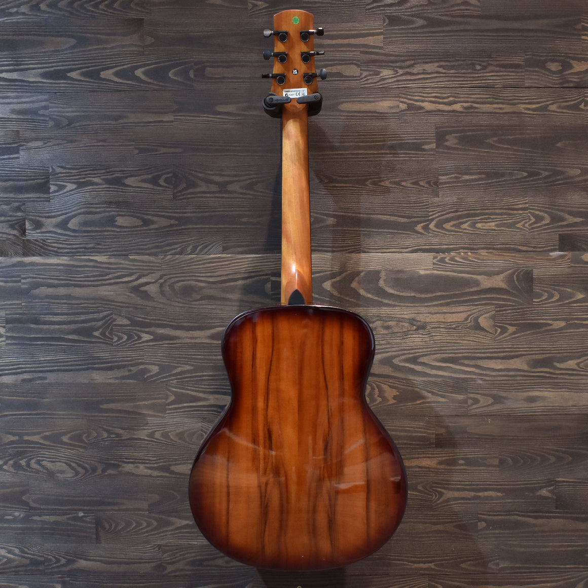 Adam Black O-2E Koa w/ Bevel Travel Electro-Acoustic Guitar w/ Gig Bag