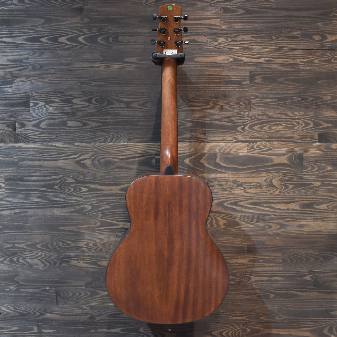 Adam Black O-2E Sapele Travel Electro-Acoustic Guitar Vintage Sunburst w/ Gig Bag