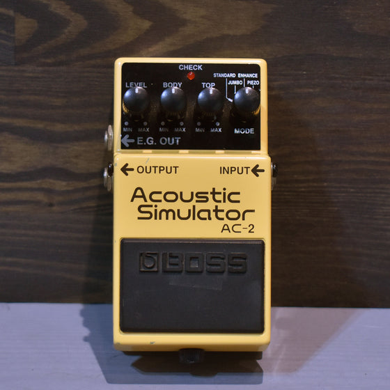 Boss AC-2 Acoustic Simulator Guitar Pedal (Pre-Owned)