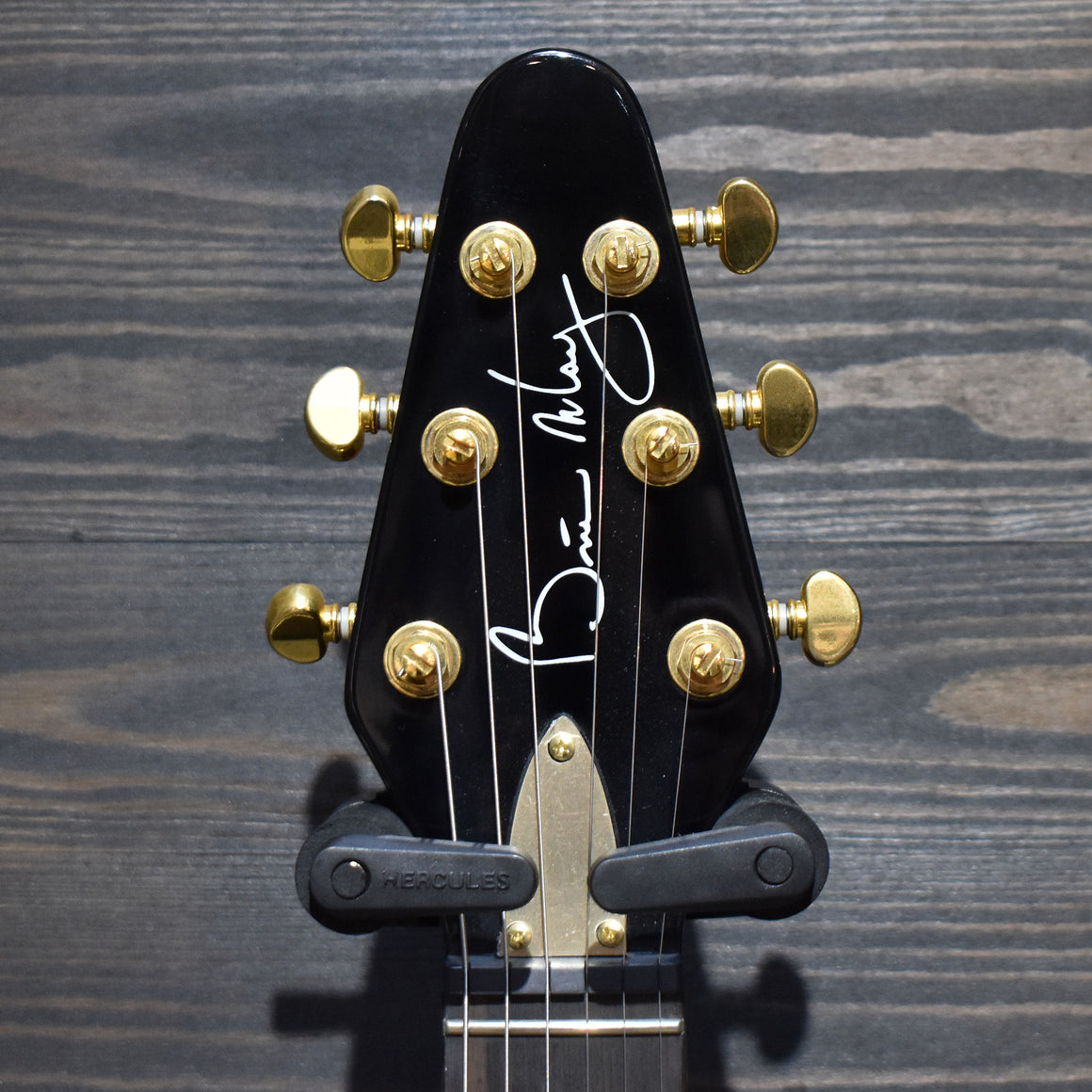 Brian May Special Black N Gold Signed by Brian May (Pre-Owned)