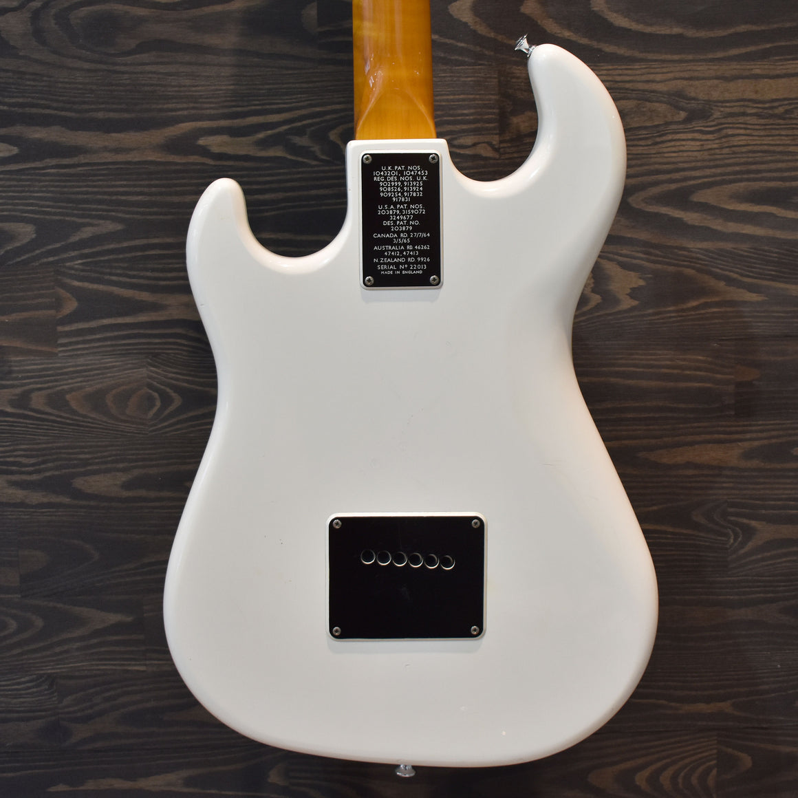 1967 Burns Hank Marvin White Electric Guitar w/Hard Case