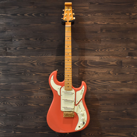 Burns Marquee Club Series Fiesta Red w/Hard Case