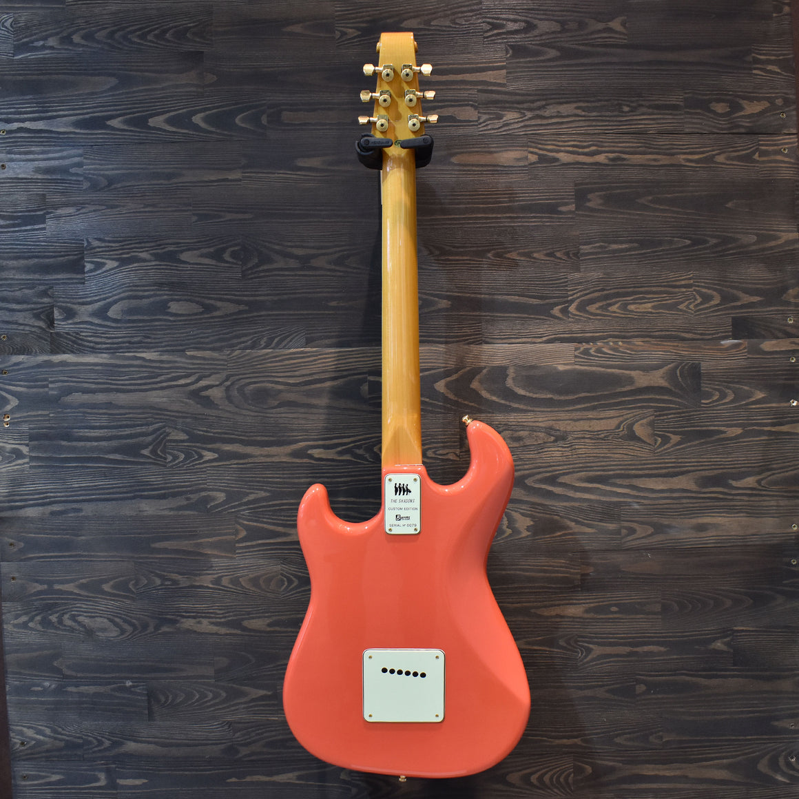 Burns Custom Edition Hank Marvin 'The Shadows' Fiesta Red Electric Guitar Limited Edition 79/500 w/Hard Case