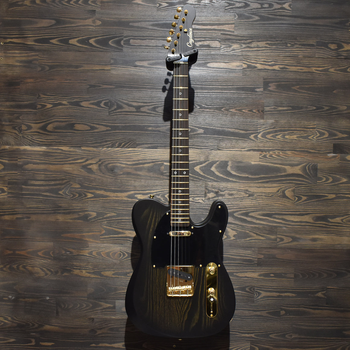 Caydence Odyssey Triton Black/Gold Satin W/Premium Gig Bag
