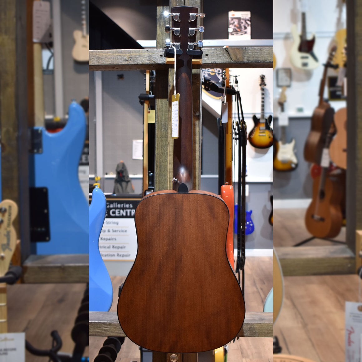 Cort AD Mini Open Pore Natural Acoustic Guitar w/Gig Bag