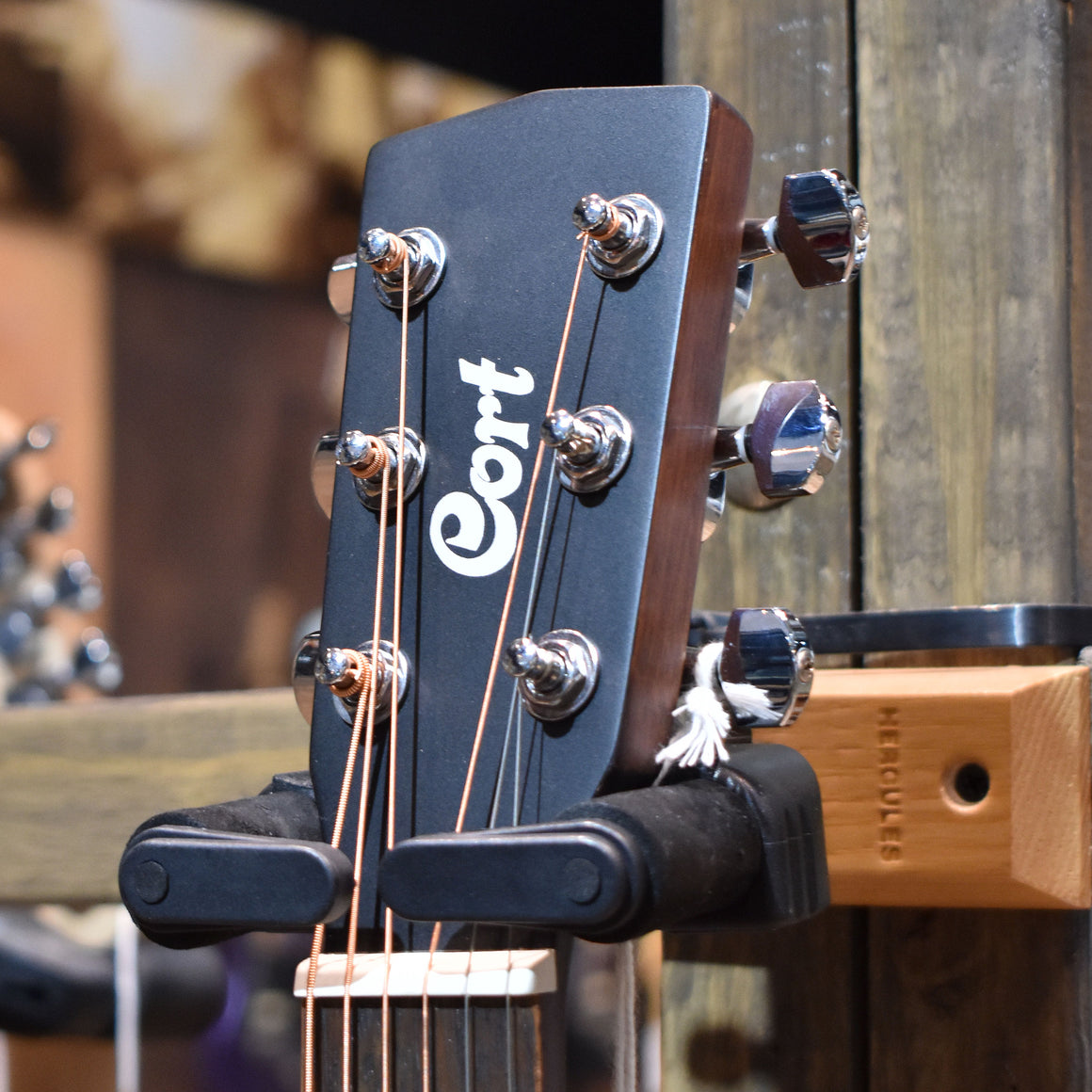 Cort AD Mini Open Pore Natural Acoustic Guitar w/Gig Bag