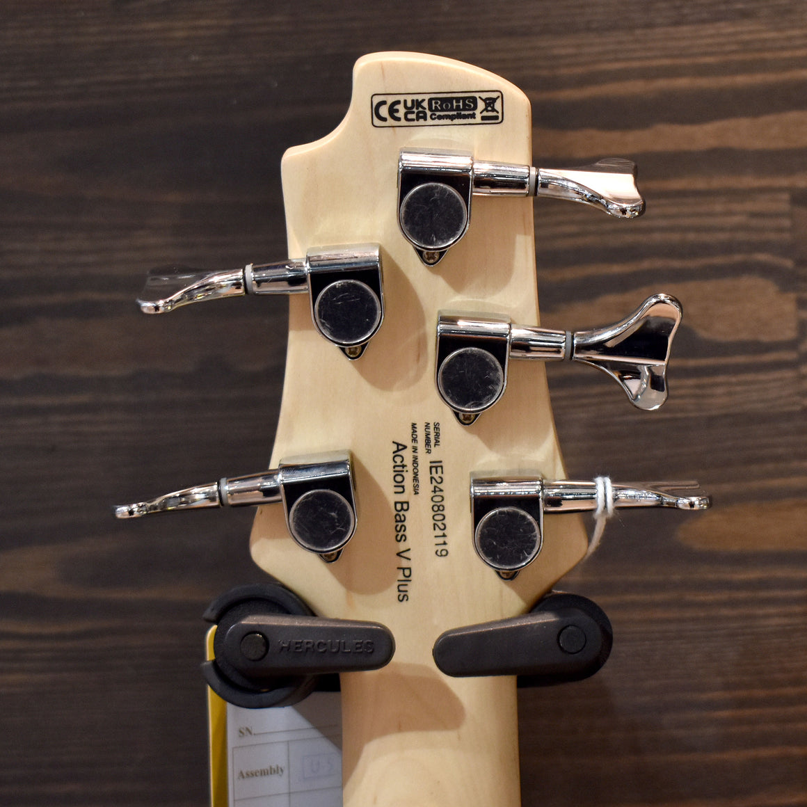 Cort Action Bass V Plus Black Electric Bass Guitar