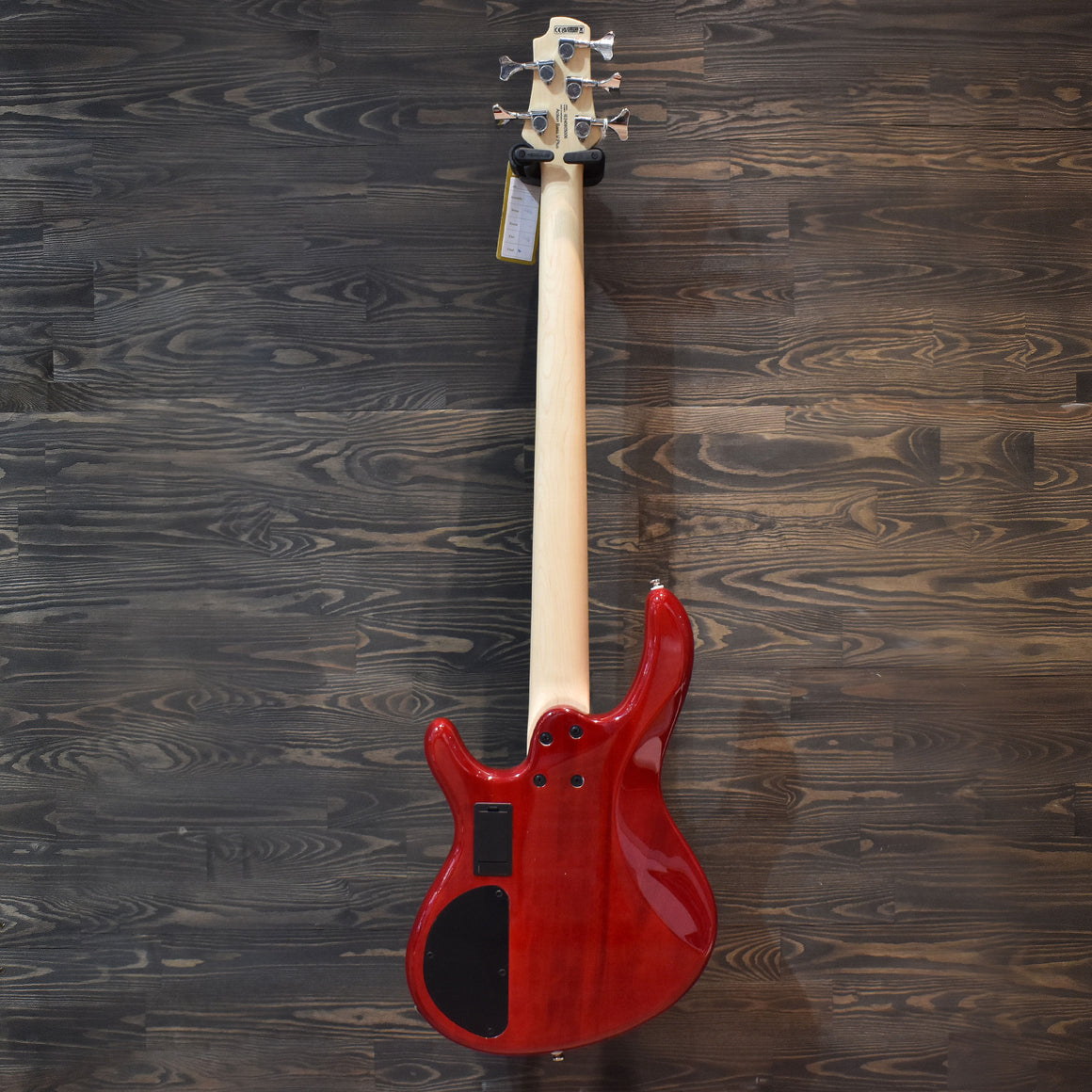 Cort Action Bass V Plus Trans Red Electric Bass Guitar