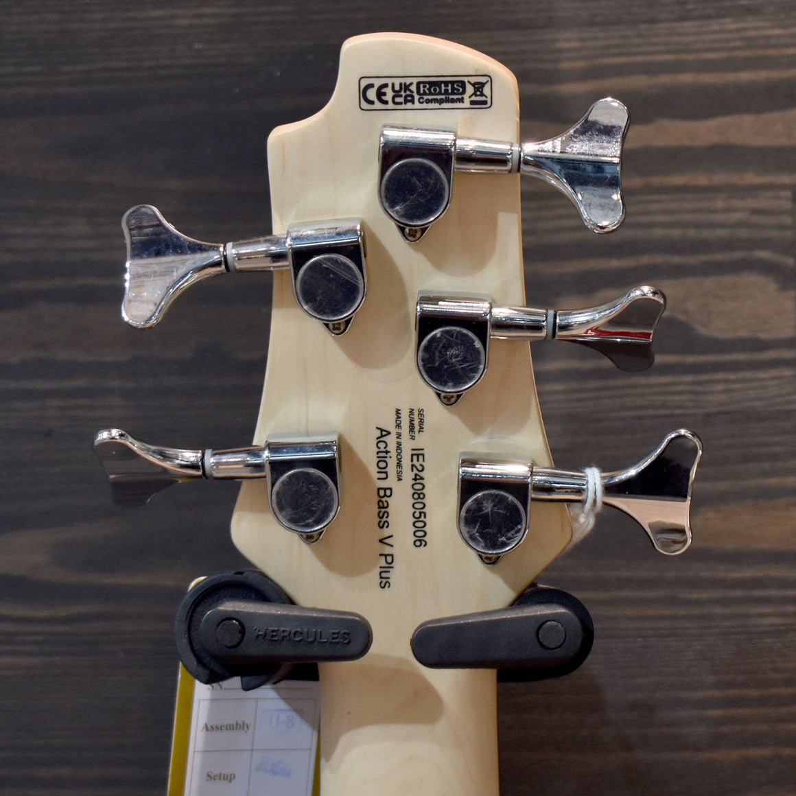 Cort Action Bass V Plus Trans Red Electric Bass Guitar