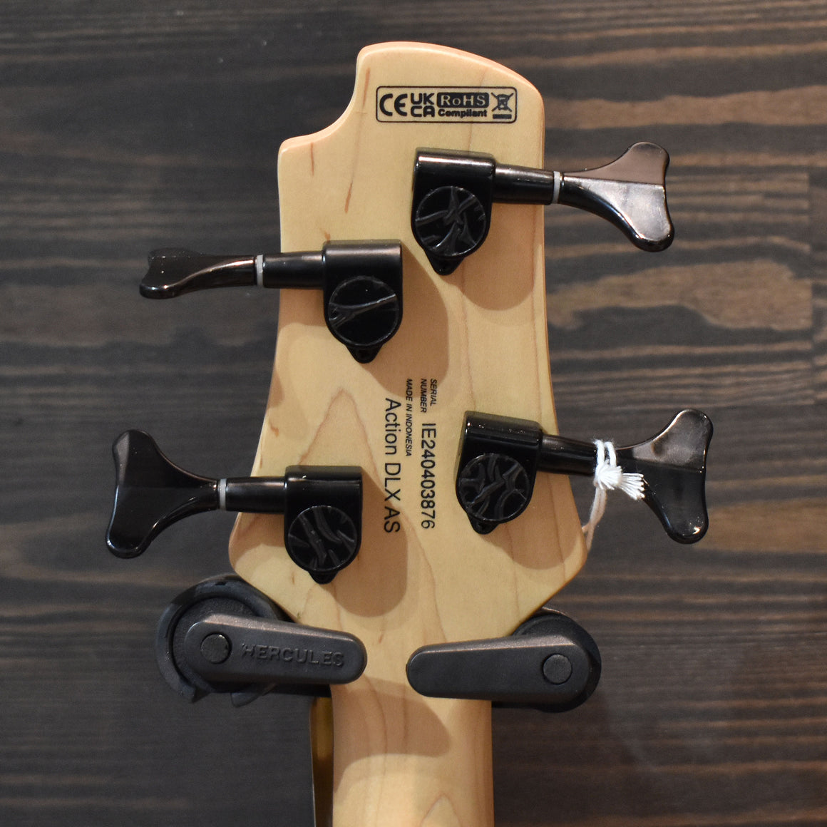 Cort Action Bass Deluxe AS Open Pore Electric Bass Guitar