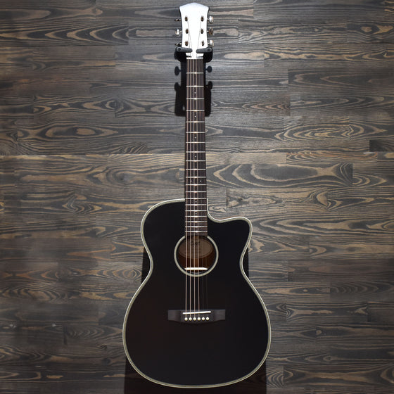 Cort Essence OC4 Black Top Semi Gloss Electro-Acoustic Guitar