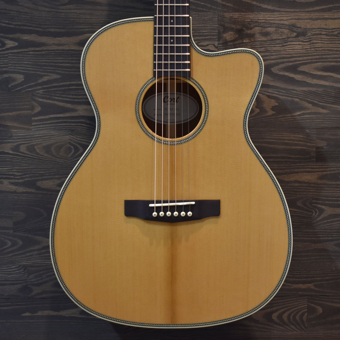 Cort Essence OC4 Natural Semi Gloss Electro-Acoustic Guitar