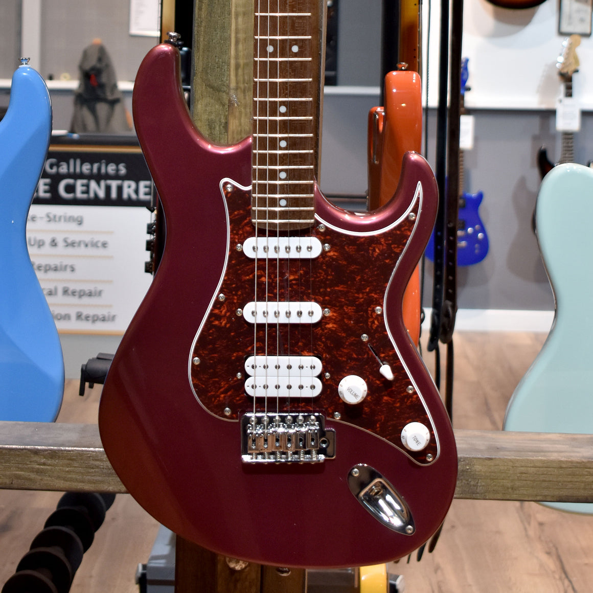 Cort G115 Vivid Burgundy Electric Guitar