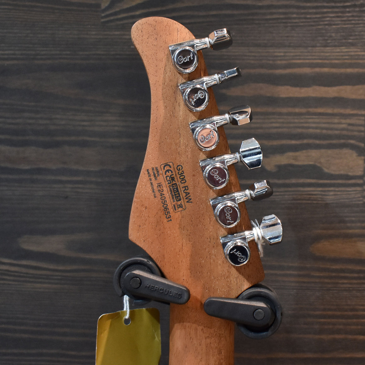 Cort G300 Raw Electric Guitar Natural Stain