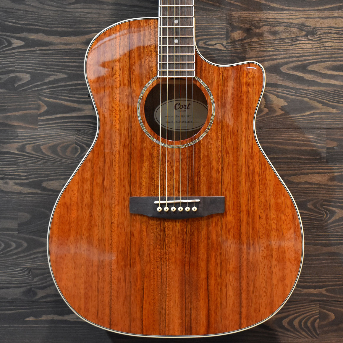 Cort GA DAO Natural Acoustic Guitar