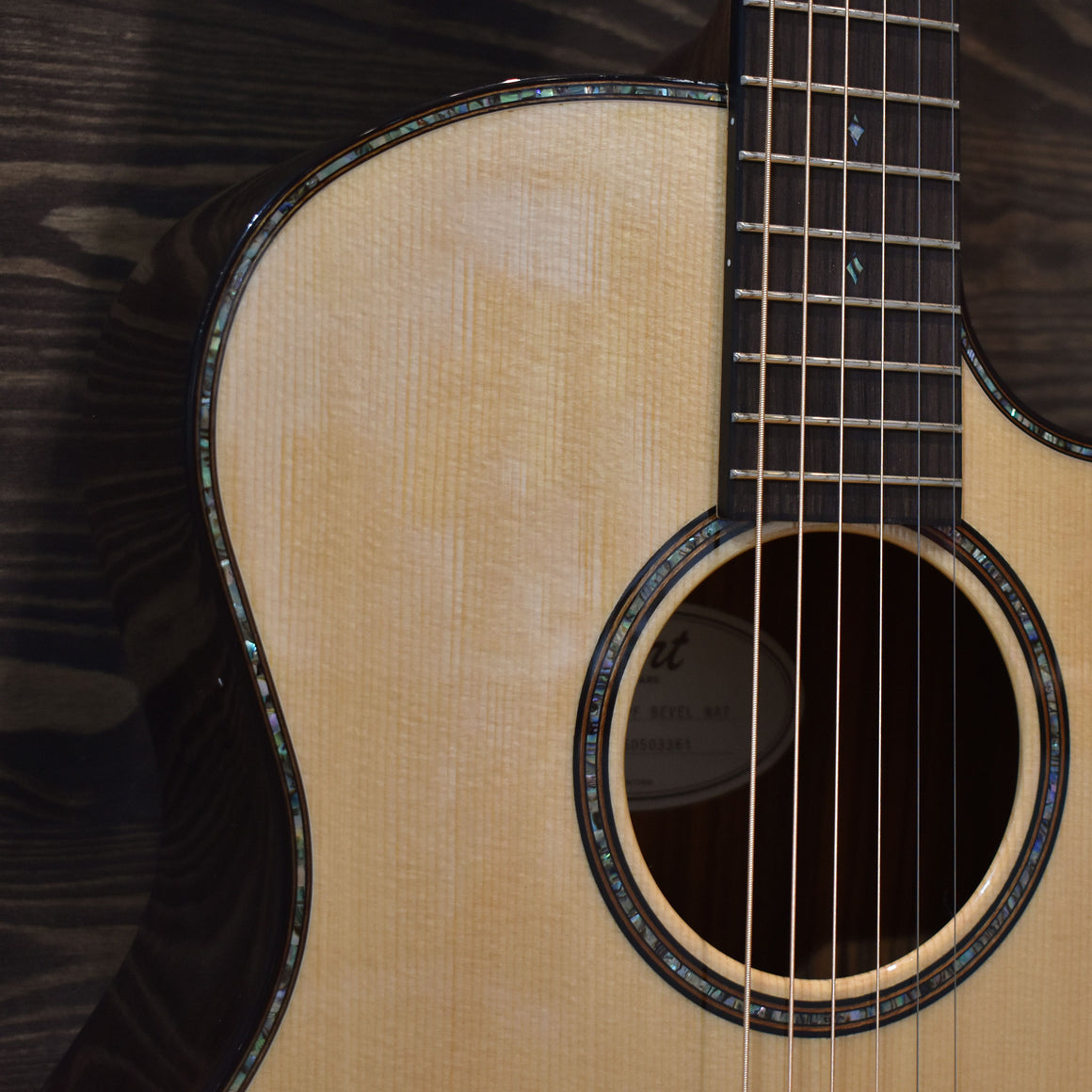 Cort GA PF Bevel Natural Electro-Acoustic Guitar