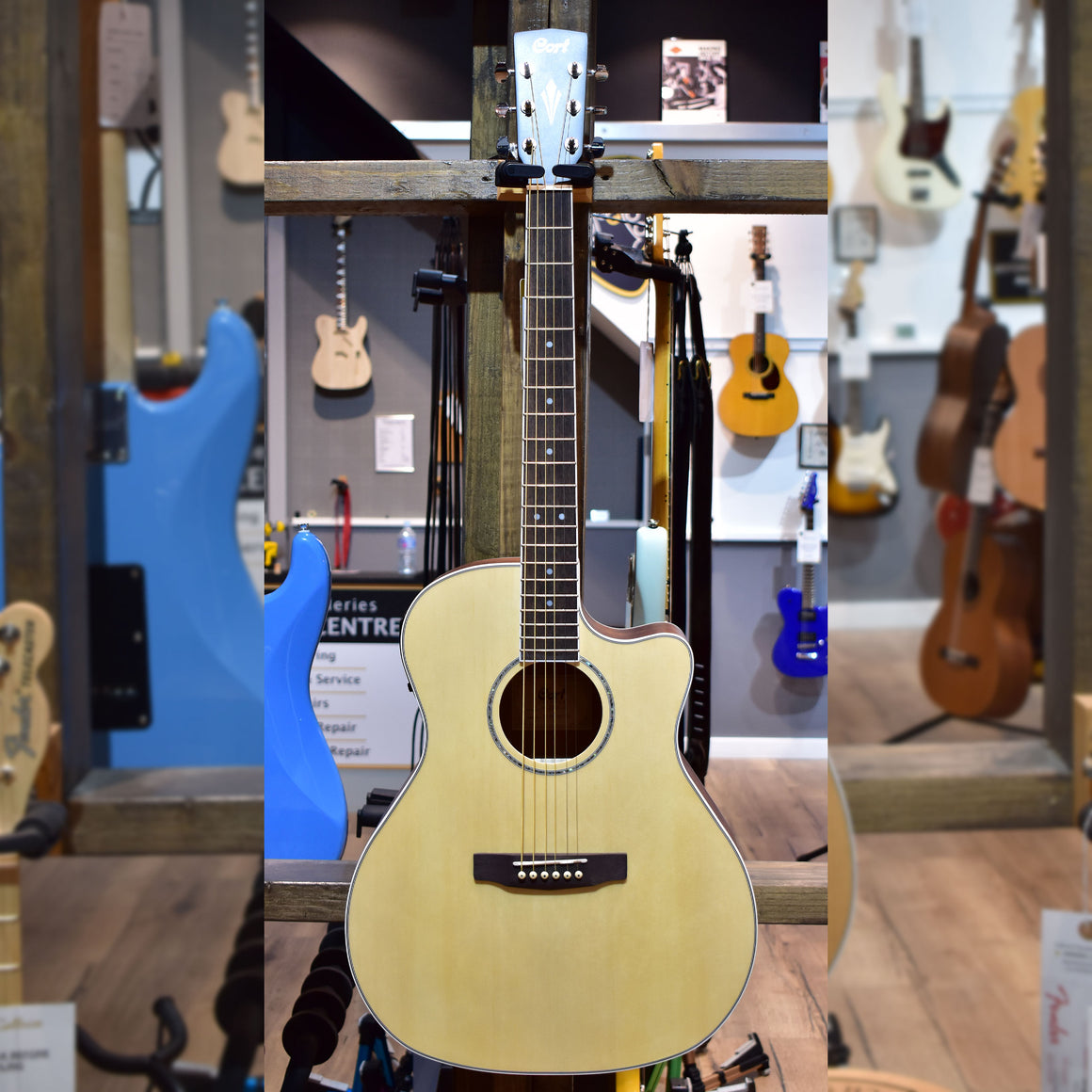Cort Grand Regal MedX Open Pore Electro-Acoustic Guitar
