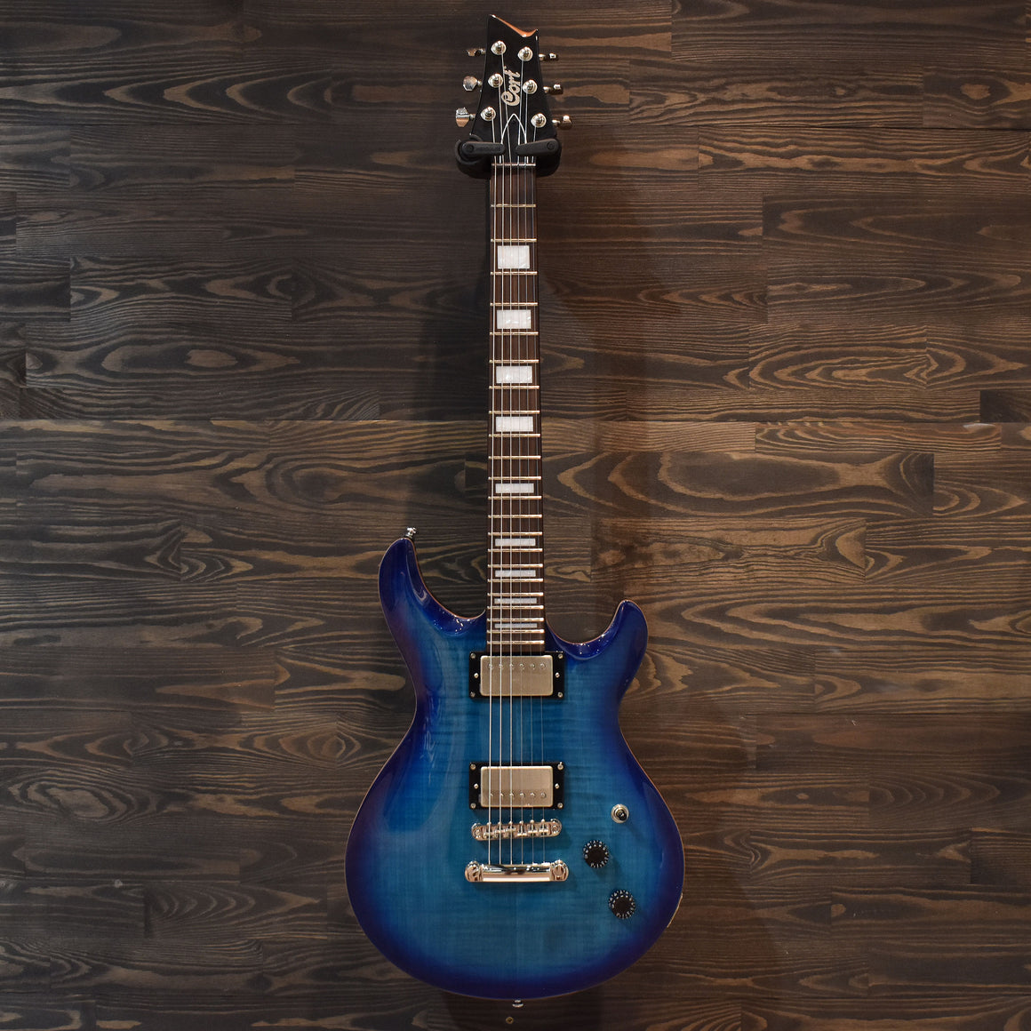Cort M600 Blue Burst Electric Guitar