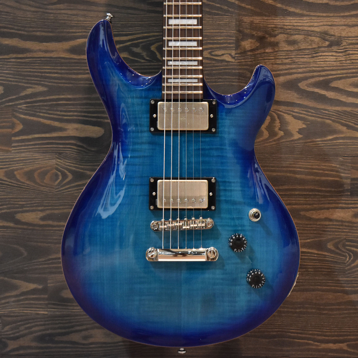 Cort M600 Blue Burst Electric Guitar