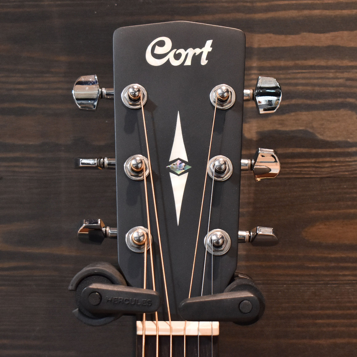 Cort MR500F Cedar Acoustic Guitar Black Satin