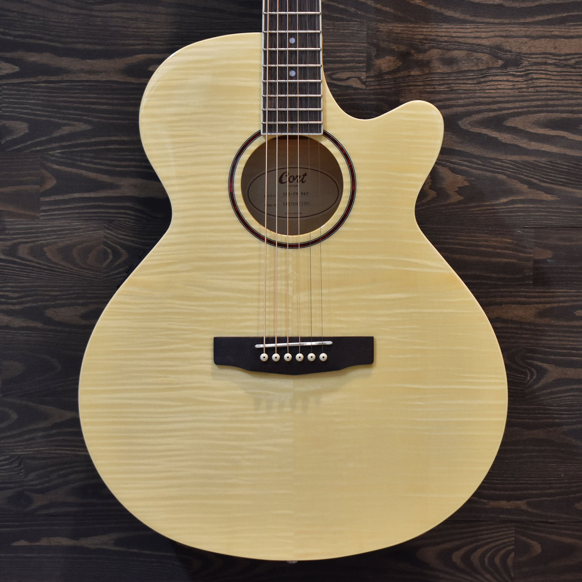 Cort SFX-FM NAT Electro-Acoustic Flamed Maple