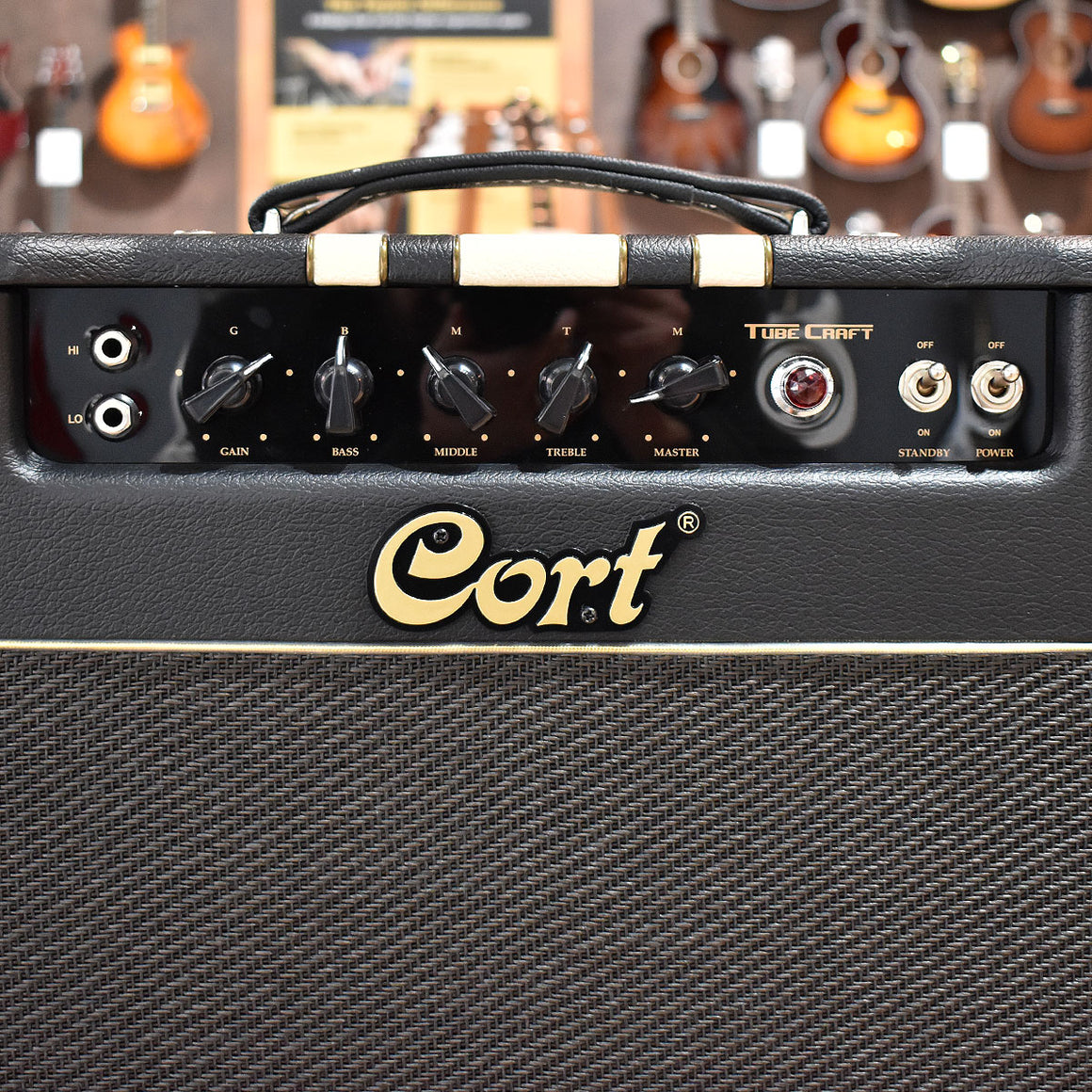 Cort CMV15 Tube Craft Valve Combo Guitar Amplifier - Black