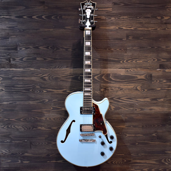 D'Angelico Premier SS Sky Blue Electric Guitar W/Gig Bag (Pre-Owned)