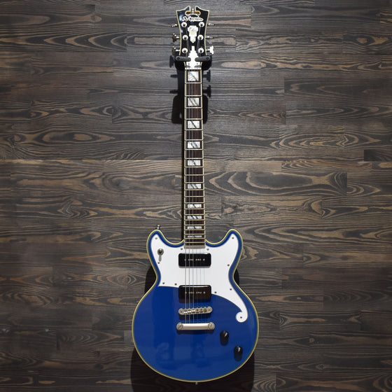 D’Angelico Deluxe Brighton LE Sapphire Electric Guitar w/ Hard Case (Pre-Owned)