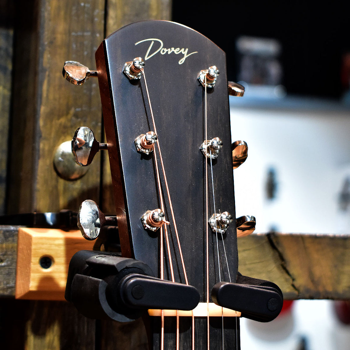 Dovey Guitars Model 2 Mahogany Acoustic Guitar w/Hard Case