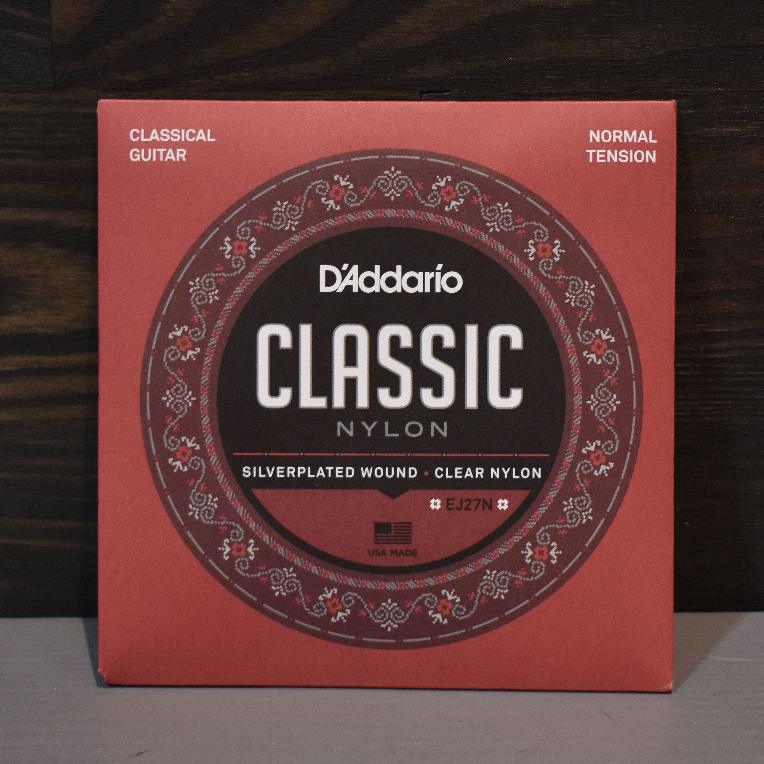 String Classic D'Addario Classic Normal Tension Classical Guitar Strings EJ27N ...
