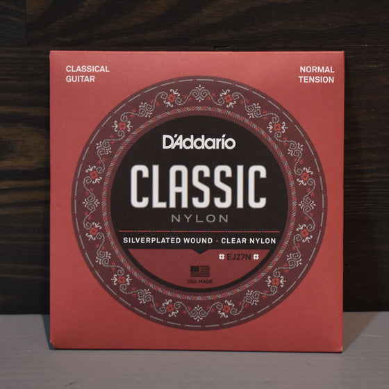 D'Addario Classic Normal Tension Classical Guitar Strings EJ27N
