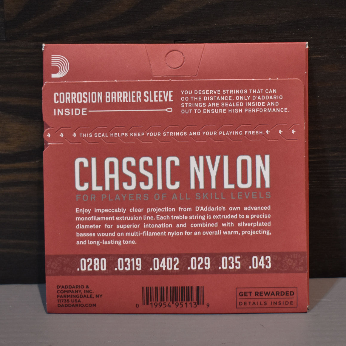 D'Addario Classic Normal Tension Classical Guitar Strings EJ27N