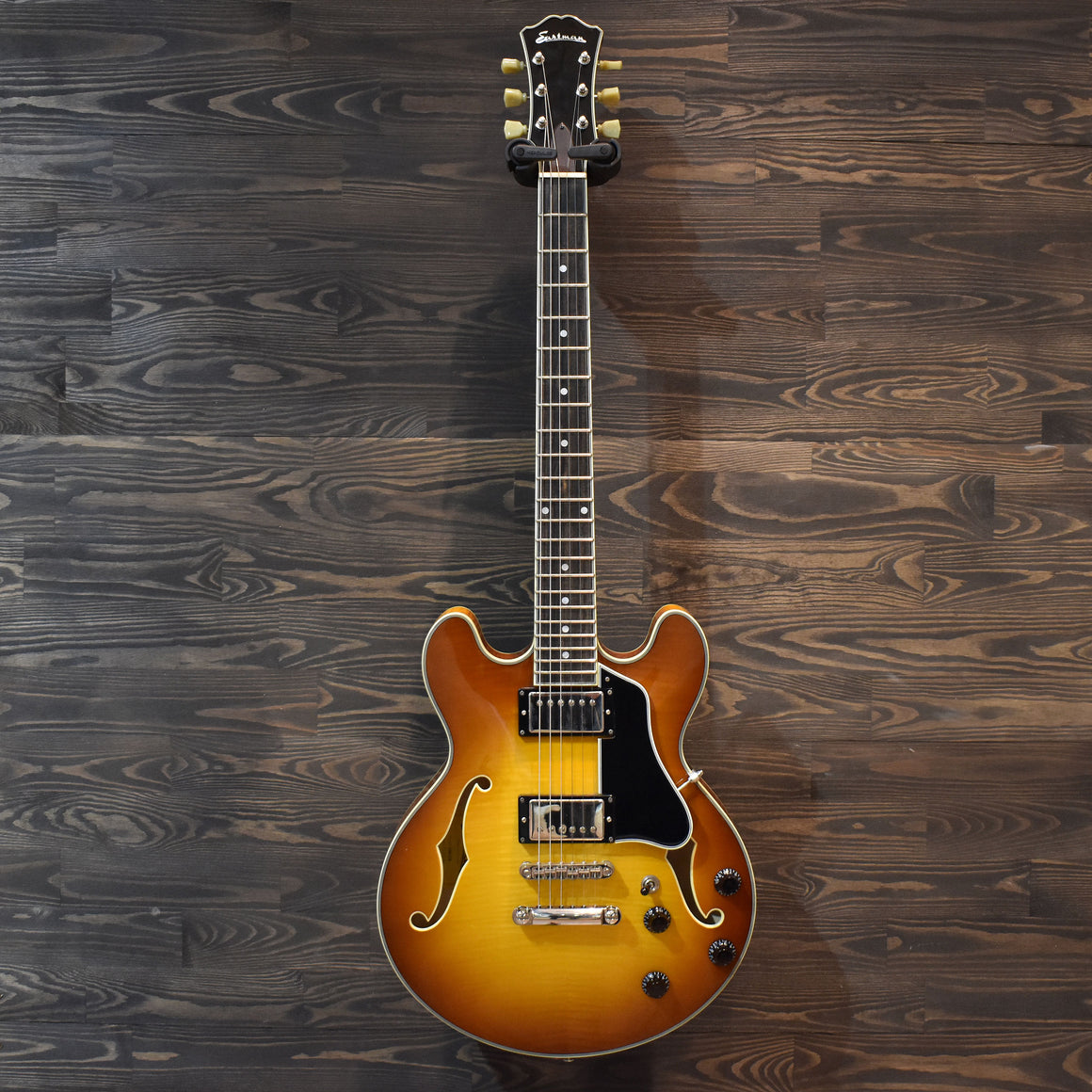 Eastman T484-GB Goldburst Electric Guitar w/Hard Case (Pre-Owned)