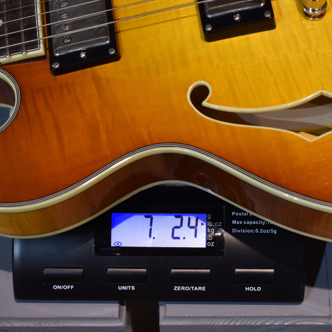 Eastman T484-GB Goldburst Electric Guitar w/Hard Case (Pre-Owned)
