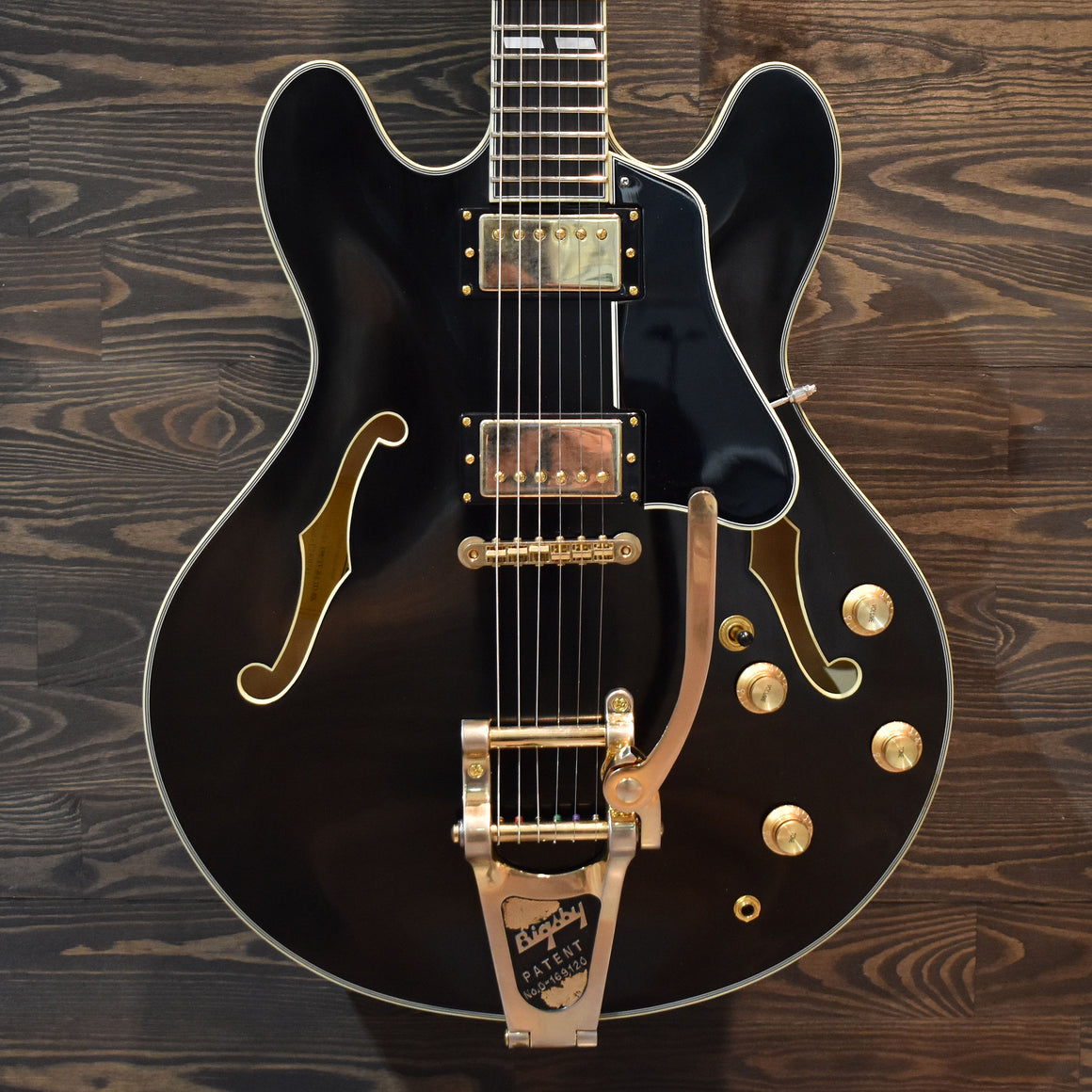 Eastman T59/V-B-LTD-BK Limited Edition Black Electric Guitar w/Hard Case