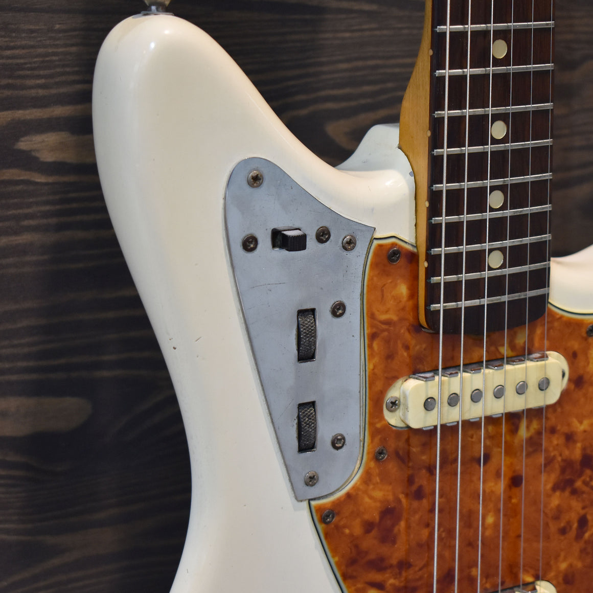 1964 Pre-CBS Fender Jaguar Refinished Olympic White