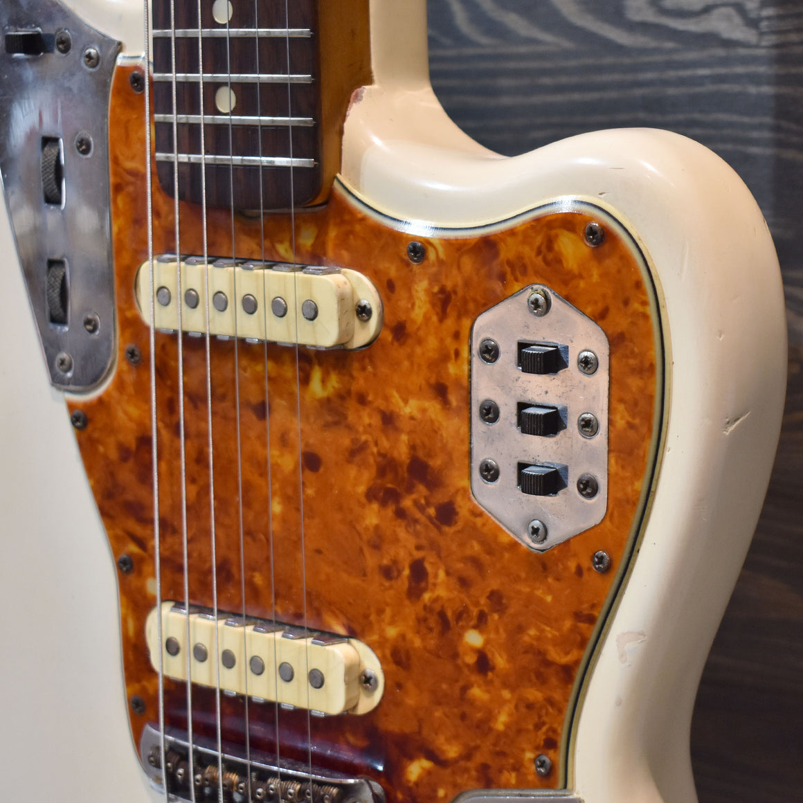 1964 Pre-CBS Fender Jaguar Refinished Olympic White