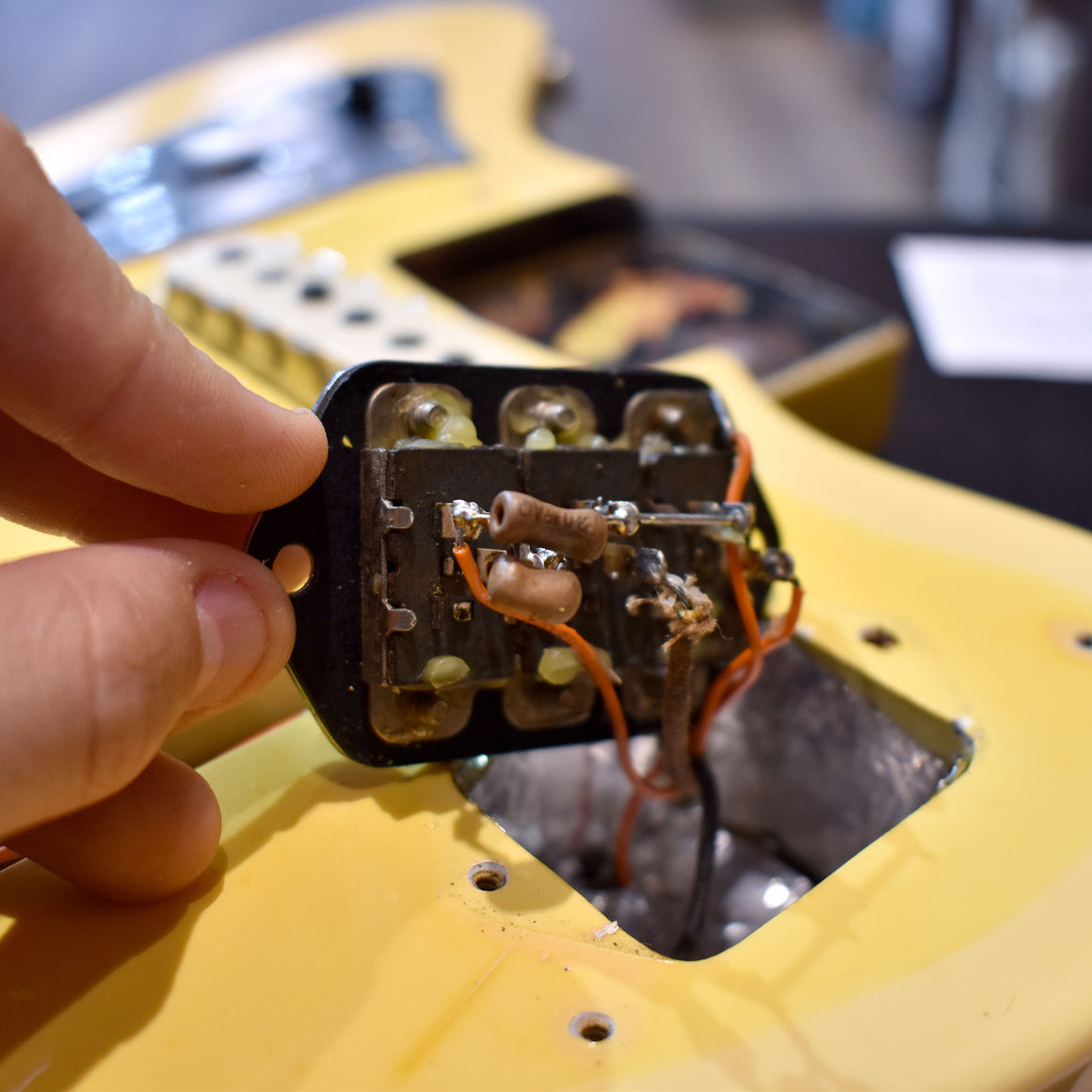 1965 Fender Jaguar Refinished Blonde