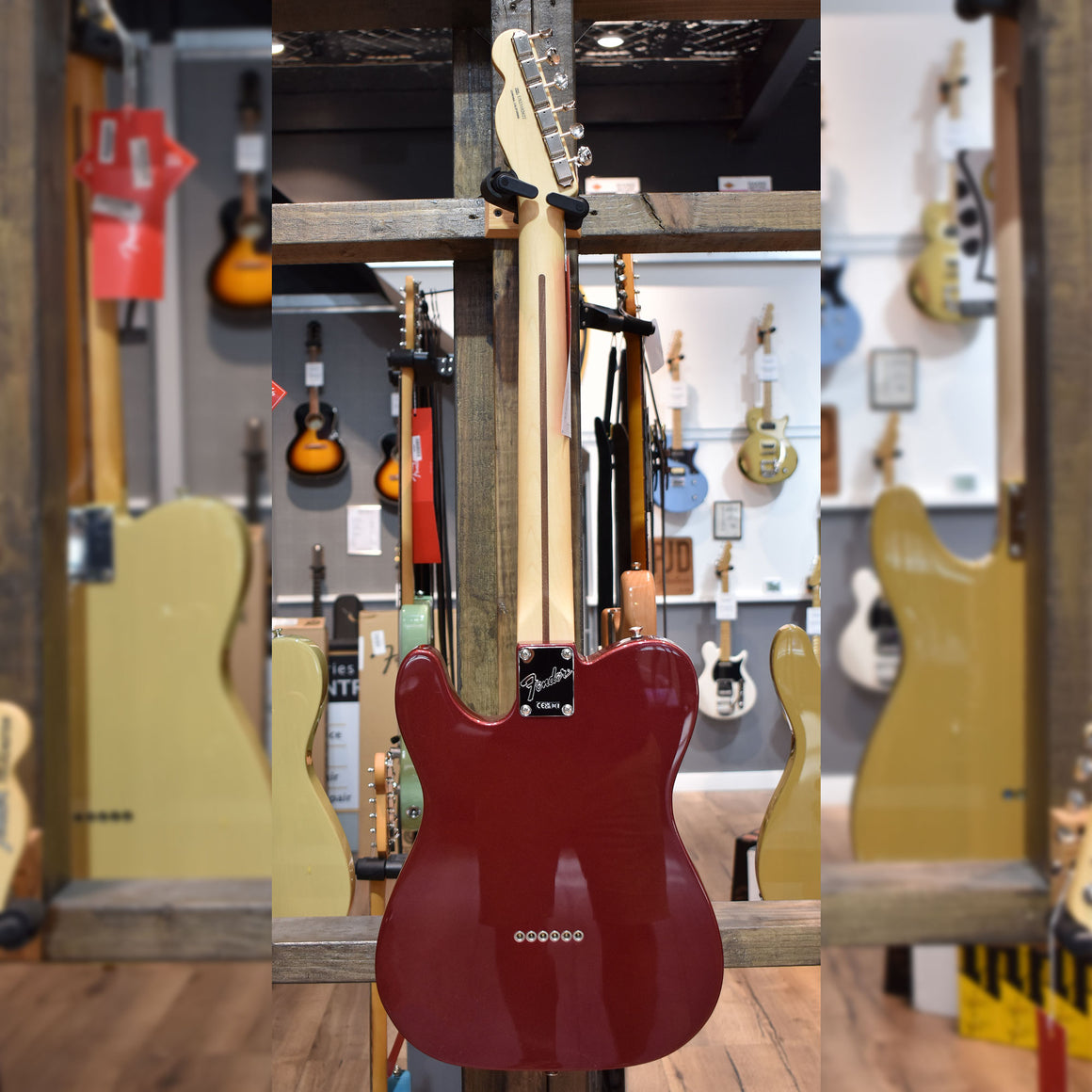 Fender American Performer Telecaster Hum Aubergine w/Gig Bag