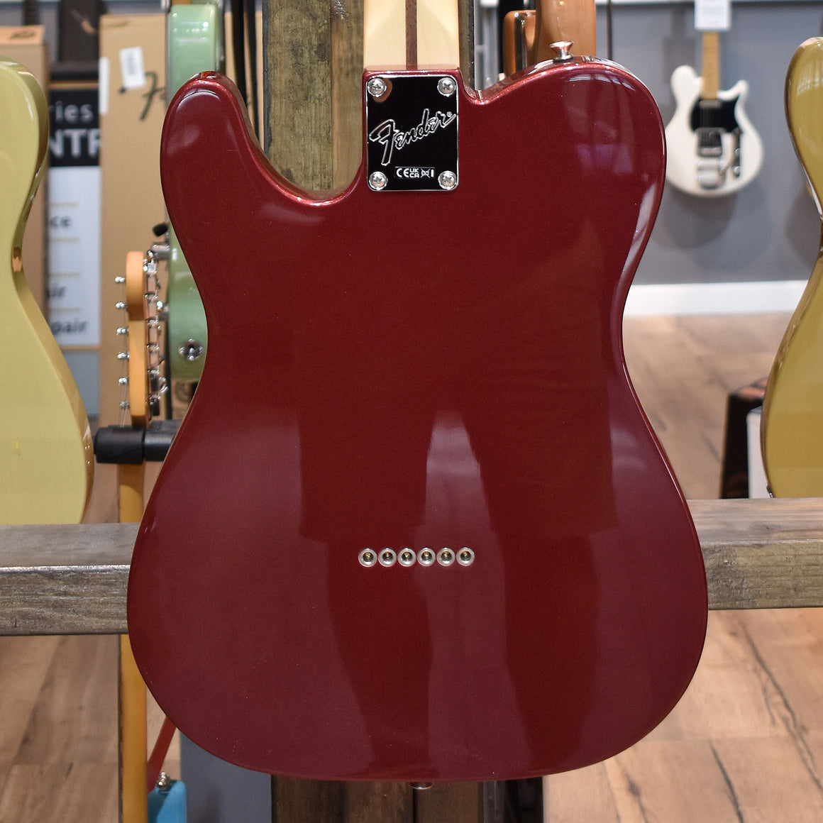 Fender American Performer Telecaster Hum Aubergine w/Gig Bag