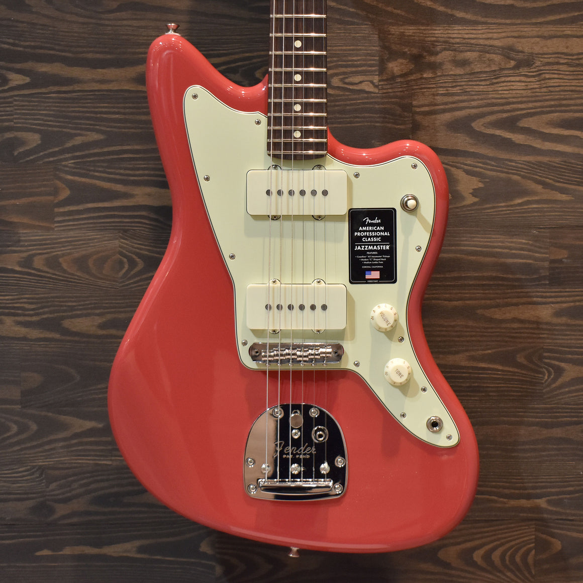 Fender American Professional Classic Jazzmaster Faded Dakota Red w/ Gig Bag