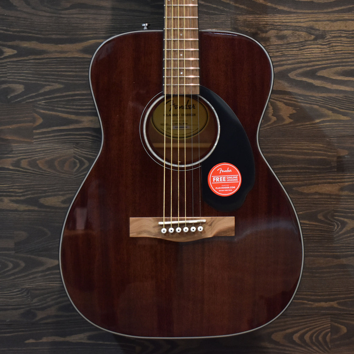 Fender CC-60S Concert Mahogany Natural Acoustic Guitar